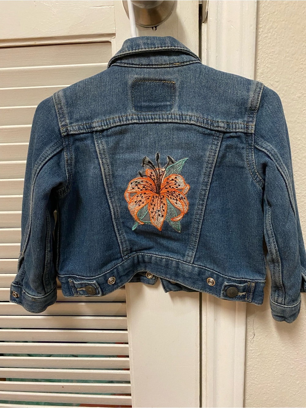 Levi’s Baby 18 M Hand Embroidered Jean Jacket
